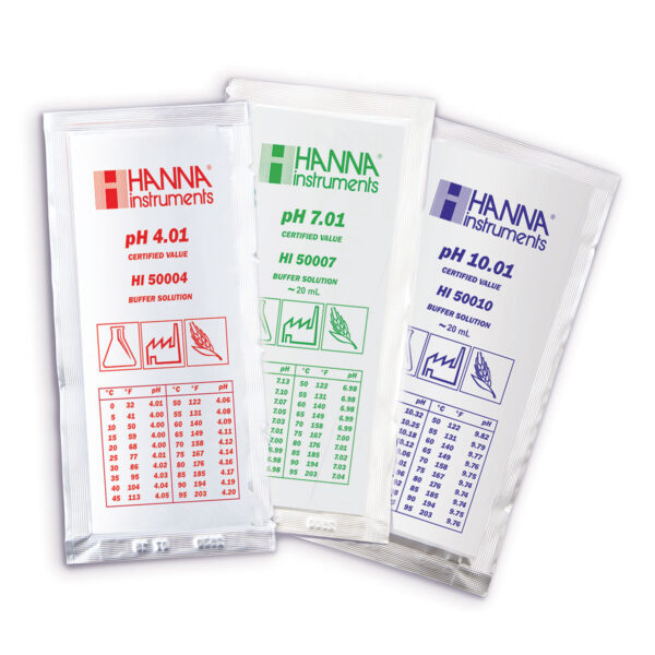 HI70009P pH 9.18 Calibration Buffer Sachets (25 x 20 mL)