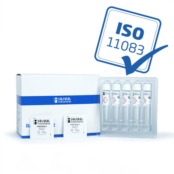 Reagenti pre-dosati per Cromo Totale ed Esavalente 25 test – HI96781-25