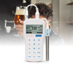 HI98197 pHmetro portatile professionale per birra