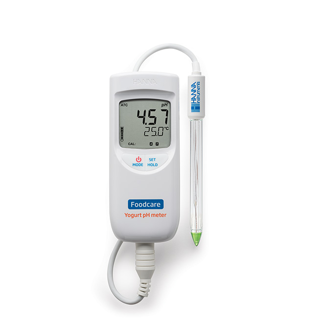 pHmetro portatile per analisi nello yogurt - HI99164