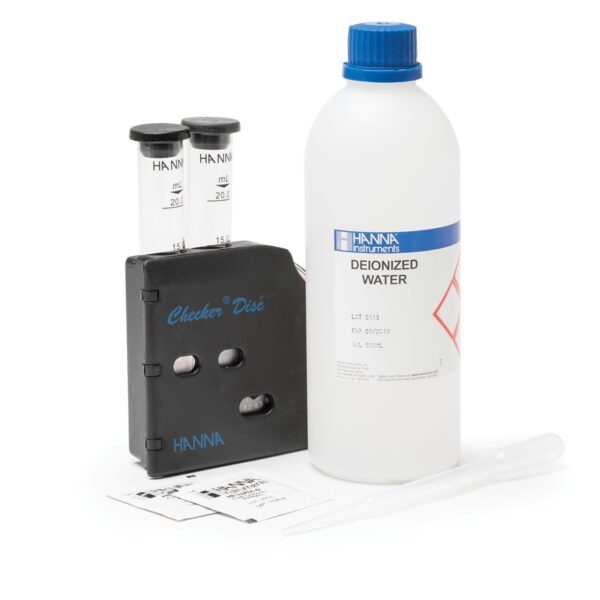 HI3875 Free Chlorine Medium Range Test Kit