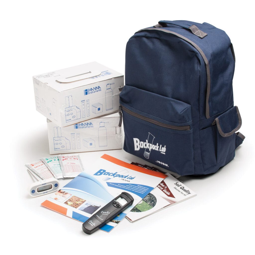 Backpack Lab zaino con kit per analisi del suolo (settore didattico) - HI3896BP