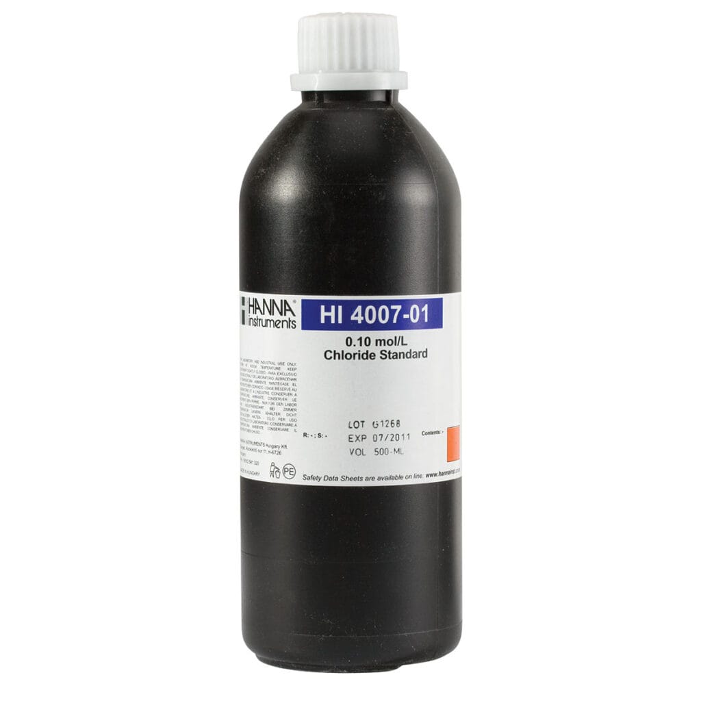 HI4007-01 Chloride Standard 0.1M (500 mL)