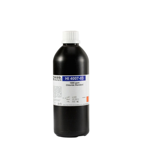 HI4007-03 Chloride Standard 1000 mg/L (ppm) (500 mL)