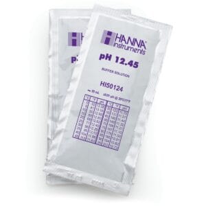 HI50124-02 pH 12.45 Technical Calibration Buffer (25 x 20 mL) Sachets