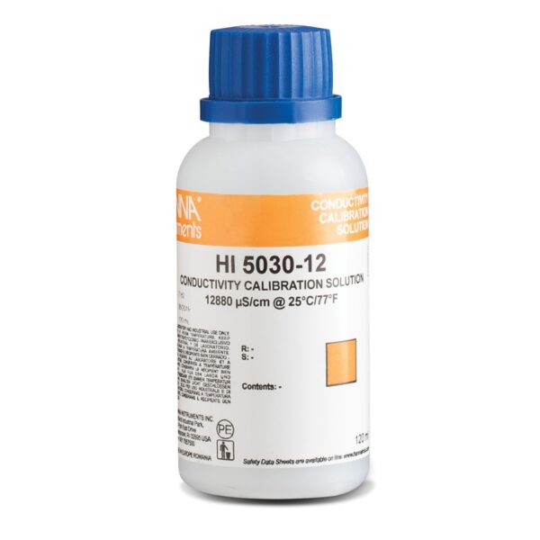 HI5030-12 12880 µS/cm EC (120 mL) bottle