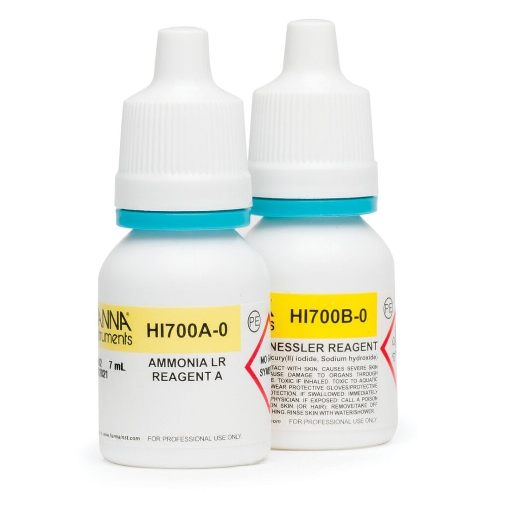 HI 700-25 Ammonia Low Range Checker Reagents