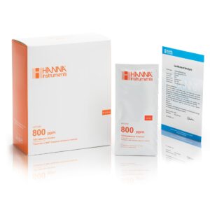 HI70080C 800 mg/L (ppm) TDS (25 x 20 mL) sachets with certificate