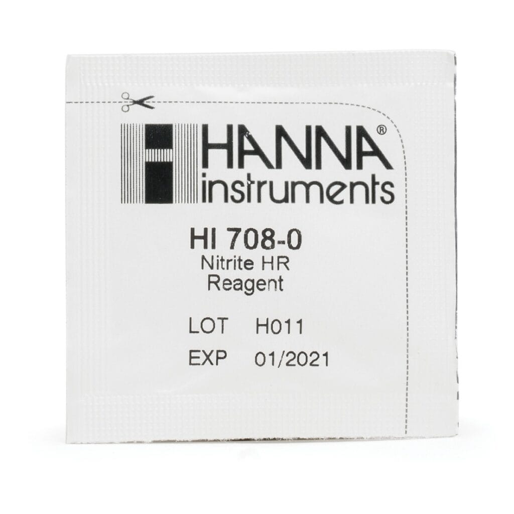 HI708-25 Nitrite High Range Checker® Reagents