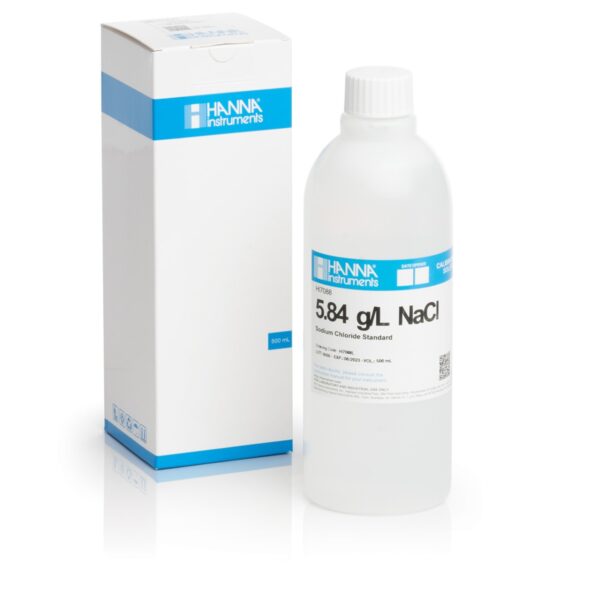 HI7088L 5.84 g/L NaCl Standard Solution (500 mL)