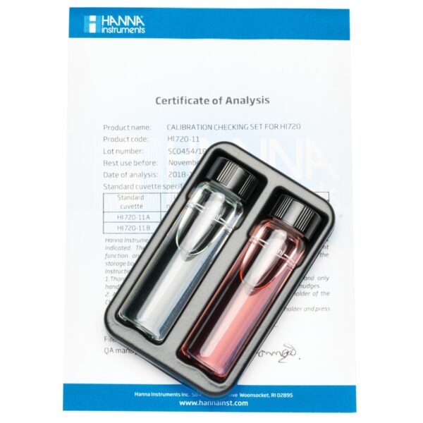 HI720-11 Calcium Hardness Checker Calibration Set