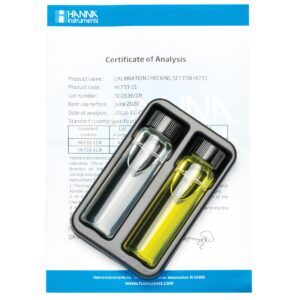 HI733-11 Ammonia High Range Checker® HC Calibration Set