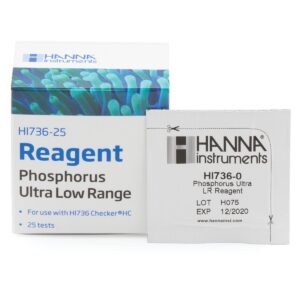 HI736-25 Phosphorus Ultra Low Range Checker® HC Reagents (25 tests)