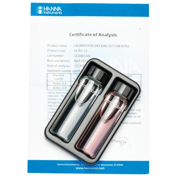 HI761-11 Total Chlorine Ultra Low Range Checker Calibration Set