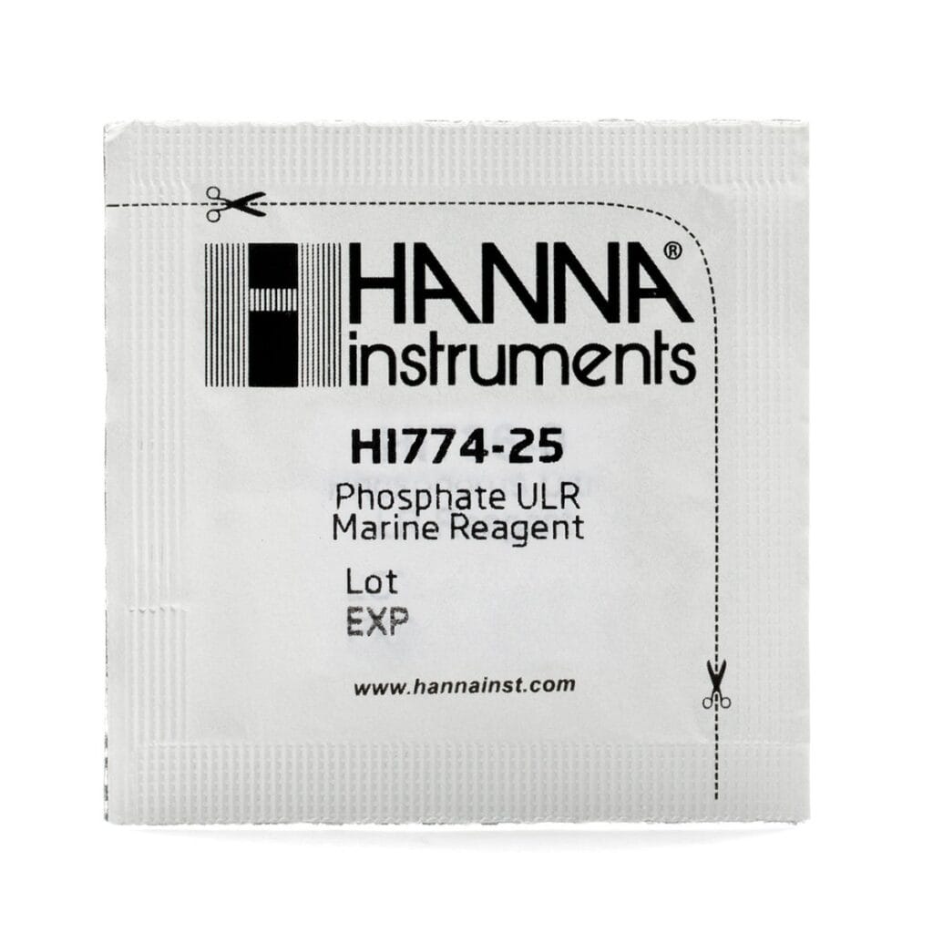 HI774-25 Phosphate Ultra Low Range Checker® HC Reagents (25 tests)