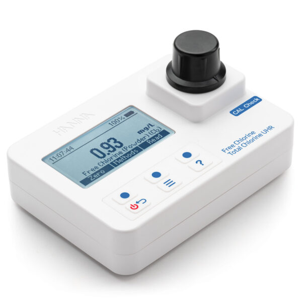 HI97771 Free Chlorine and Ultra High Range Total Chlorine Portable Photometer