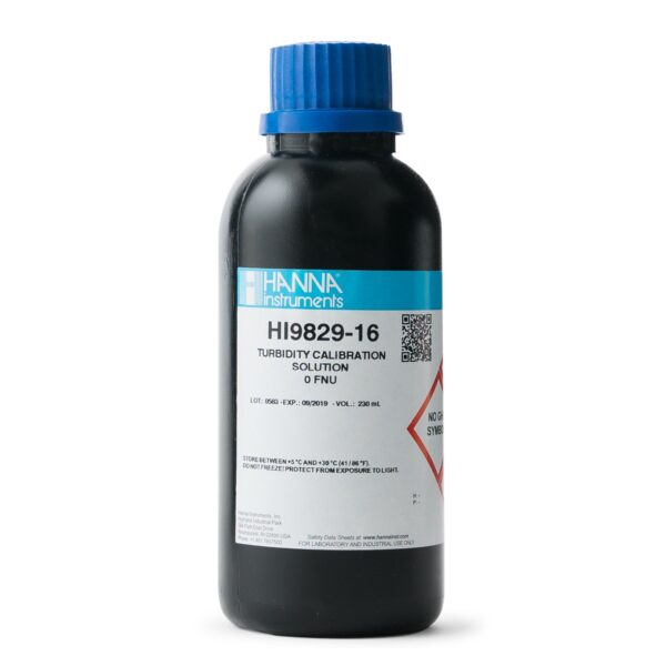 0 FNU Turbidity Calibration Solution (230 mL) - HI9829-16