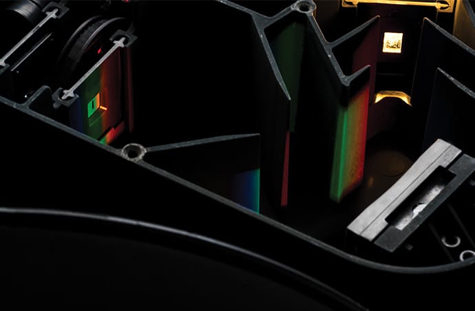 Sistema ottico dello spettrofotometro iris_Hanna Instruments